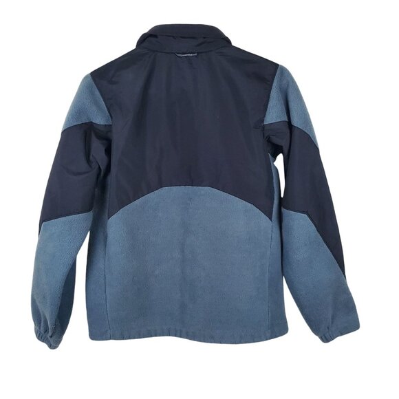 Columbia Big Boys Ballistic Fleece Jacket Size 14/16 Blue WB6004 Full Zip Snow - Picture 2 of 8